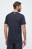 Тренувальна футболка Under Armour колір чорний з принтом