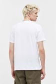 Бавовняна футболка HUGO колір білий з принтом (3508770)
