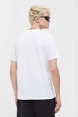 Бавовняна футболка HUGO колір білий з принтом (3508761)
