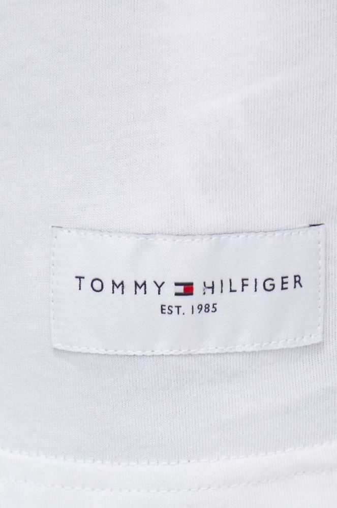 Бавовняна футболка Tommy Hilfiger колір бежевий однотонний (3572696) фото 5