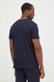 Бавовняна футболка lounge Tommy Hilfiger колір синій однотонний