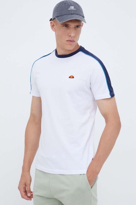 Футболка Ellesse чоловічий колір білий з аплікацією