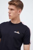 Бавовняна футболка Ellesse колір чорний з аплікацією (3558986)