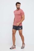 Бігова футболка Mizuno Impulse колір червоний меланж