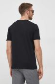 Бавовняна футболка Gant колір чорний з аплікацією (3572701)
