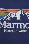 Спортивна футболка Marmot MMW Gradient колір синій з принтом
