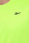 Тренувальна футболка Reebok Tech колір зелений однотонна (3556195)