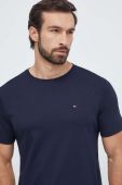Бавовняна футболка Tommy Hilfiger колір синій однотонний (3513207)