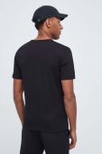 Бавовняна футболка Rossignol HERO чоловіча колір чорний з принтом (3631644)