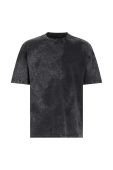 Футболка AllSaints MD025Z ROCA SS CREW чоловіча колір чорний однотонна