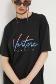 Бавовняна футболка Vertere Berlin колір чорний з аплікацією