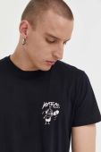 Бавовняна футболка Vertere Berlin колір чорний з принтом (3333332)