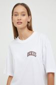 Бавовняна футболка Dickies колір білий з принтом (3510636)