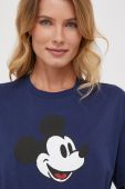 Бавовняна футболка United Colors of Benetton DISNEY колір синій з принтом