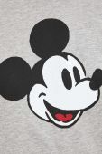 Бавовняна футболка United Colors of Benetton DISNEY колір сірий з принтом