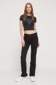 Футболка Guess Originals колір чорний з принтом (3543207)