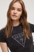 Футболка Guess Originals колір чорний з принтом (3543207)