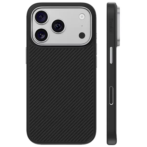 Протиударний карбоновий чохол Benks ArmorPro Case Built With Kevlar 600D Black для iPhone 18 Pro | 17 Pro (6948005929404)