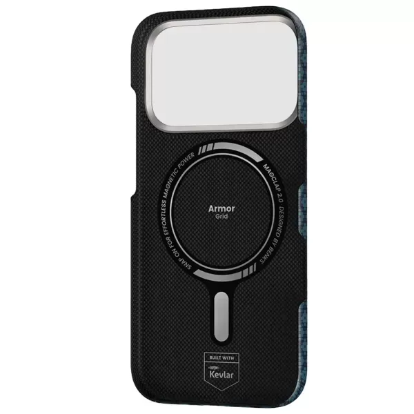 Чохол Benks ArmorGrid ArmorAir Case built with Kevlar Azure Blue для iPhone 17 Pro Max фото 3