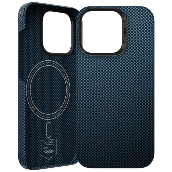 Карбоновий чохол Benks ArmorTint Kevlar Case StarLight Blue для iPhone 16 Pro Max фото 2