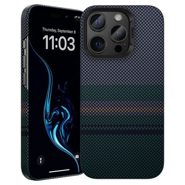 Карбоновий чохол Benks Aurora ArmorAir Kevlar Case для iPhone 16 Pro
