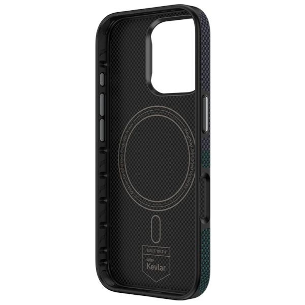 Карбоновий чохол Benks Aurora ArmorPro Kevlar Case для iPhone 16 Pro Max фото 3