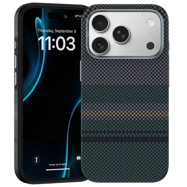 Карбоновий чохол Benks Aurora ArmorPro Case Built with Kevlar® для iPhone 18 Pro Max | 17 Pro Max (6948005930592)