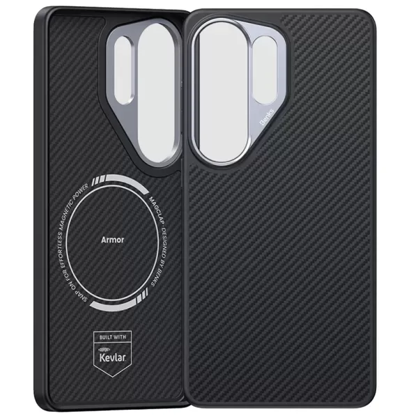 Чохол Benks Magnetic ArmorPro Kevlar Series Black для Samsung Galaxy S26 Ultra фото 2