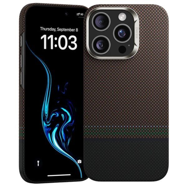 Карбоновий чохол Benks Prestige ArmorAir Kevlar Case для iPhone 16 Pro