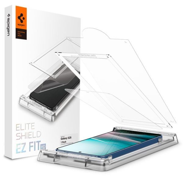 Захисна плівка Spigen EliteShield EZ Fit HD 1 Pack для Samsung Galaxy S25 (AFL09091)