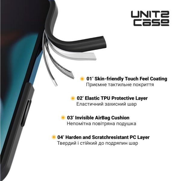 Чохол ArmorStandart UNIT2 Black для Samsung S25 Plus (ARM81840) фото 2