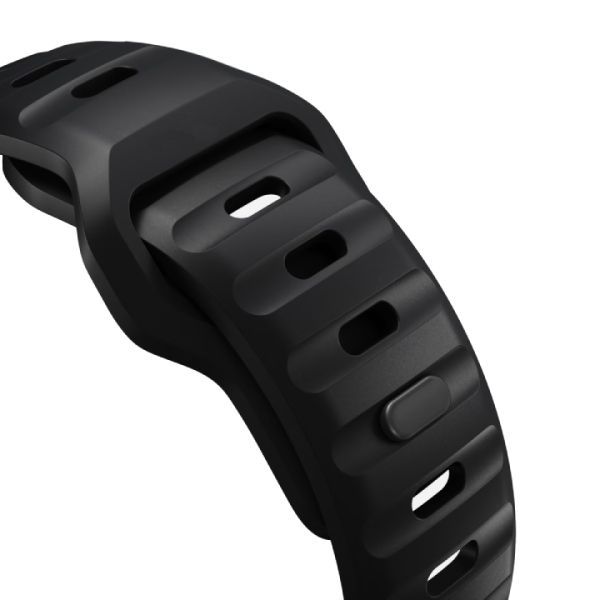 Силіконовий ремінець CasePro Sport Band Black для Apple Watch 49мм | 46мм | 45мм | 44мм фото 3