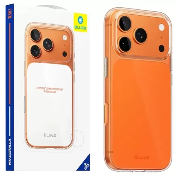 Чохол Blueo Crystal Drop PRO with MagSafe (Original Style) Orange для iPhone 17 Pro Max (BL096O-I17PM) фото 2