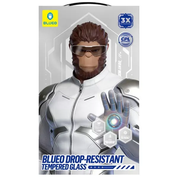 Захисне скло Blueo Drop Resistant Eye Friendly Tempered Glass для iPhone 18 Pro Max | 17 Pro Max | 16 Pro Max (BL107-I17PM) фото 3