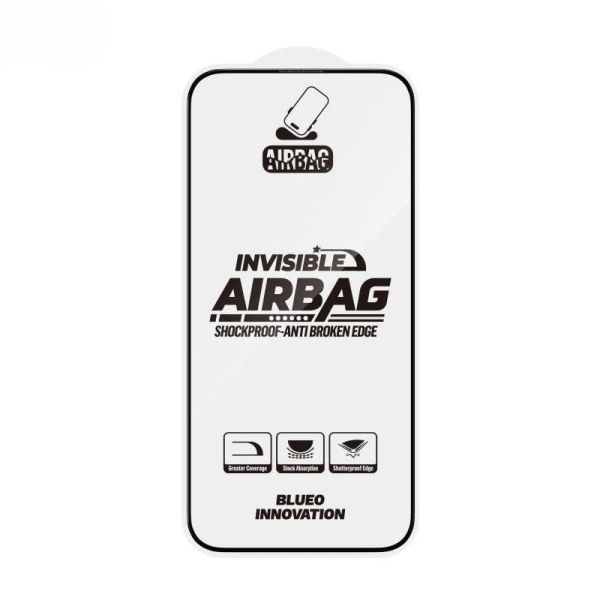 Захисне скло Blueo 3D Invisible Airbag Anti-Broken Tempered Glass для iPhone 18 Pro Max | 17 Pro Max | 16 Pro Max (NPB35-I16PM) фото 3