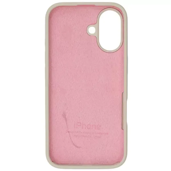 Чохол CasePro Full Silicone Case High-Quality Antique White для iPhone 17 фото 2