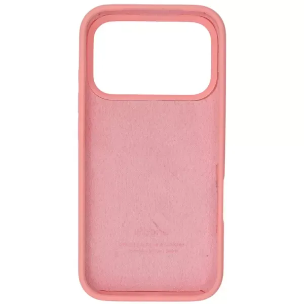 Чохол CasePro Full Silicone Case High-Quality Light Pink для iPhone 17 Pro фото 2