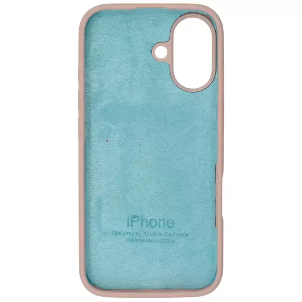 Чохол CasePro Full Silicone Case High-Quality Pink Sand для iPhone 17 фото 2