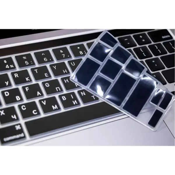 Силіконова накладка на клавіатуру CasePro для MacBook Air 13.6” | MacBook Air 15.3” | MacBook Pro 14” | MacBook Pro 16” (2021-2026) (US) фото 2