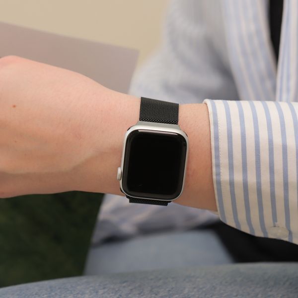 Металевий ремінець CasePro Milanese Loop Green для Apple Watch 49мм | 46мм | 45мм | 44мм фото 2