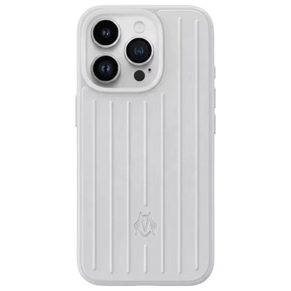 Чохол CasePro RIMOWA Aluminium Case Silver для iPhone 16 Pro Max