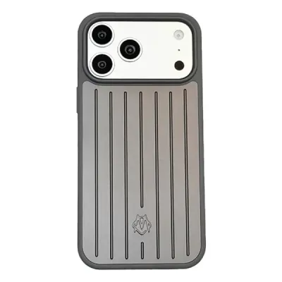 Чохол CasePro RIMOWA Aluminium Gray для iPhone 17 Pro Max