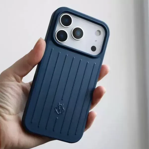 Чохол CasePro RIMOWA Aluminium Midnight Blue для iPhone 17 Pro Max фото 2