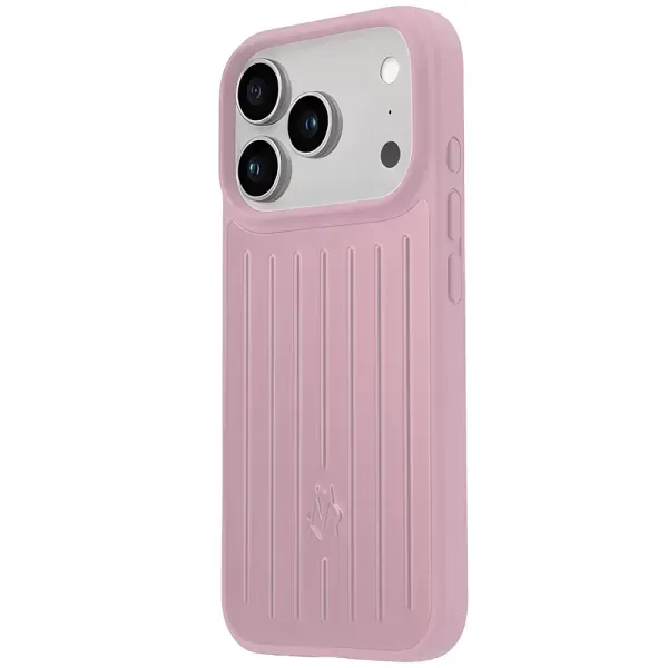 Чохол CasePro RIMOWA Aluminium Pink для iPhone 17 Pro Max фото 2