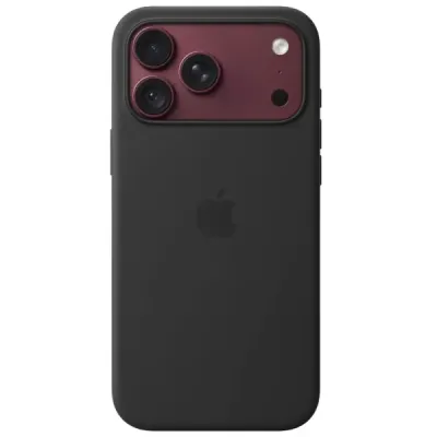 Силіконовий чохол CasePro Silicone Case With MagSafe Black для iPhone 18 Pro | 17 Pro