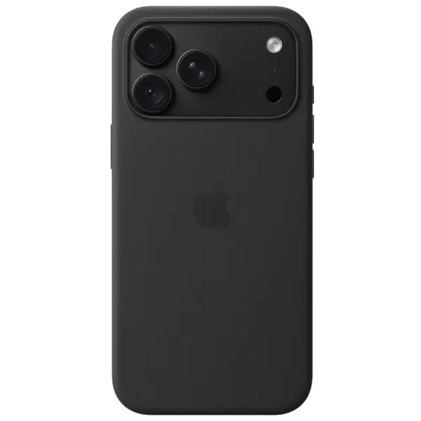 Силіконовий чохол CasePro Silicone Case With MagSafe Black для iPhone 18 Pro | 17 Pro фото 2