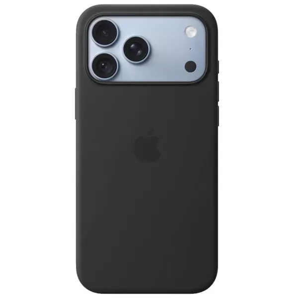Силіконовий чохол CasePro Silicone Case With MagSafe Black для iPhone 18 Pro Max | 17 Pro Max фото 3