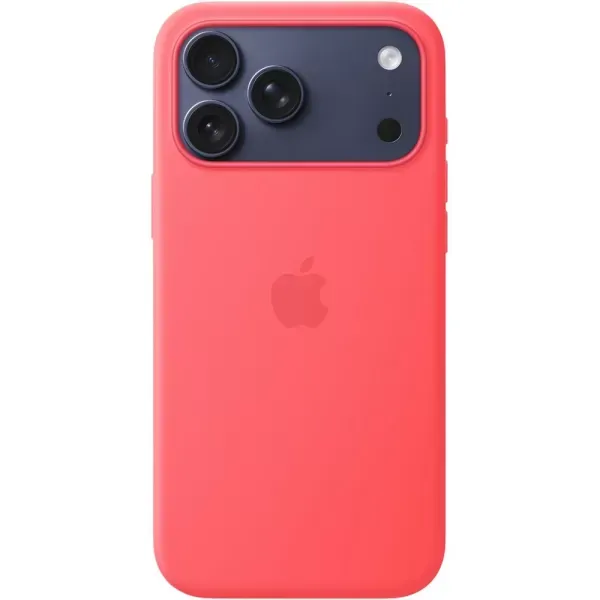 Силіконовий чохол CasePro Silicone Case with MagSafe (Camera Control) Bright Guava для iPhone 17 Pro фото 3