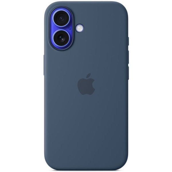 Силіконовий чохол CasePro Silicone Case with MagSafe (Camera Control) Denim для iPhone 16