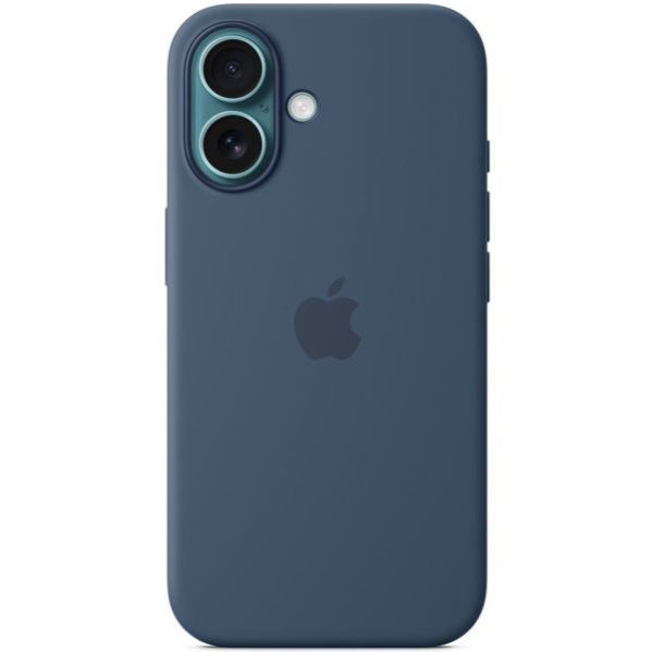 Силіконовий чохол CasePro Silicone Case with MagSafe Denim для iPhone 16 фото 2
